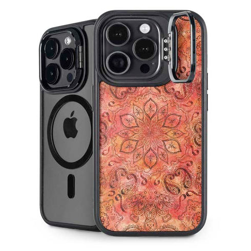 Orange Zen iPhone 16 Pro Kickstand Case